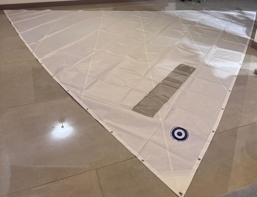 Vela de Entrenamiento para Sunfish Blanca "Gull" con Ventana - Neilpryde