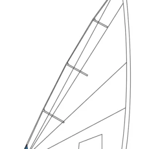 Vela de Entrenamiento para Laser Radial / ILCA 6.  EX 2025. - Windesign