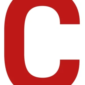 Letras de 300 mm de altura para ILCA/Sunfish/420 - Insignia Sailcloth - Rojas - Fabricadas por Latitud 40° Sur