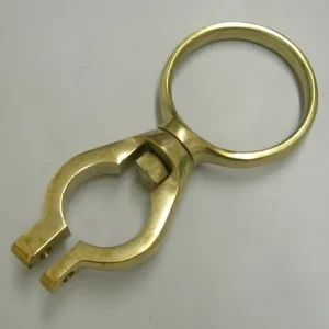 Gancera para Sunfish - En Bronce - Fabricada por Latitud 40° Sur